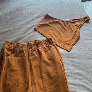 12th Tribe Mustard Pants & Top Set